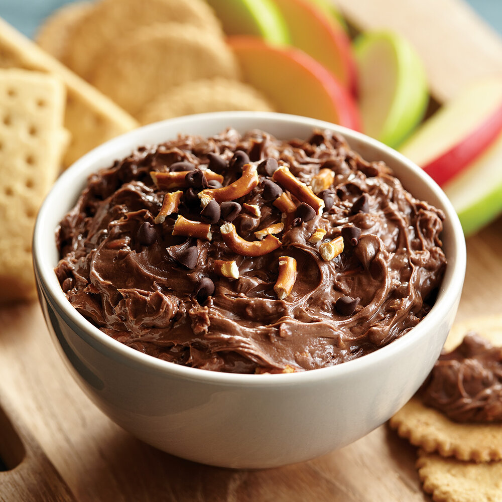 Peanut Butter & Chocolate Pretzel Dip