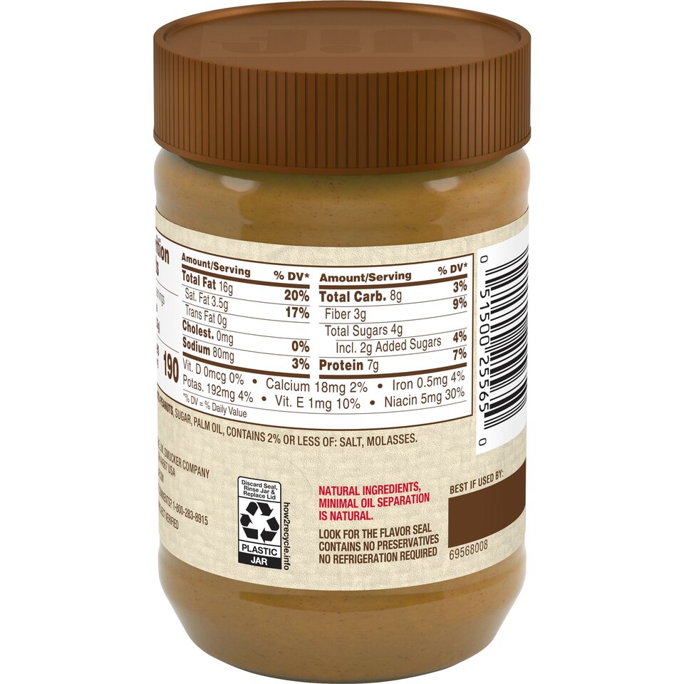 Natural Creamy Peanut Butter