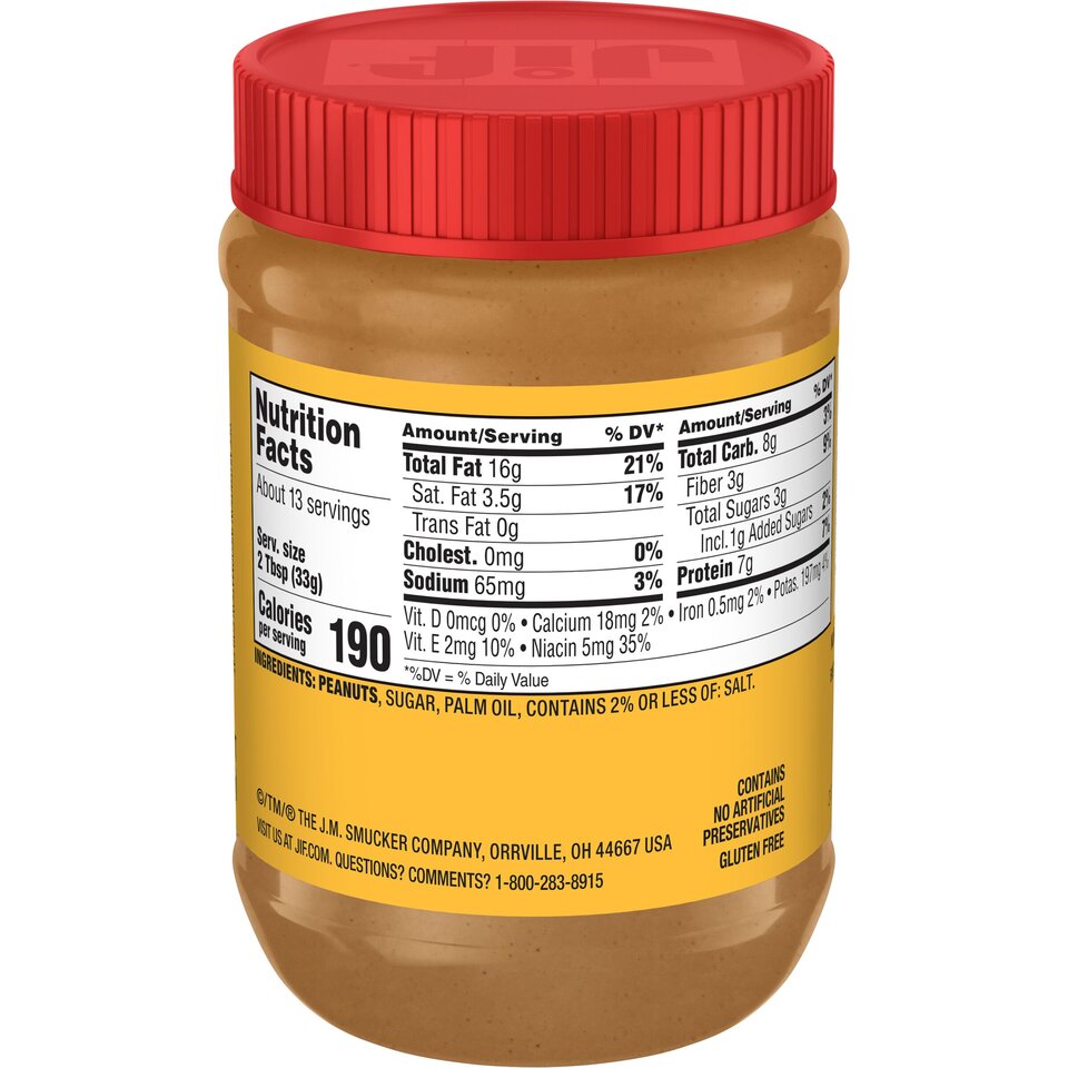 Creamy Peanut Butter | Jif Simply™