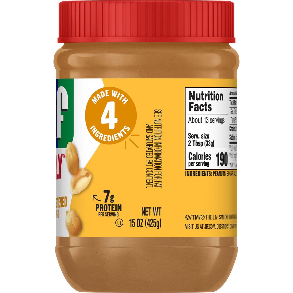 Creamy Peanut Butter | Jif Simply™