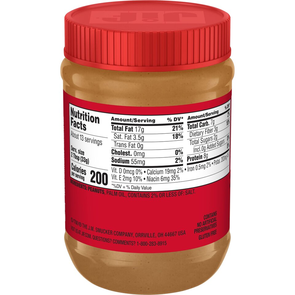 Creamy Peanut Butter Spread with Three Ingredients | Jif® Simply