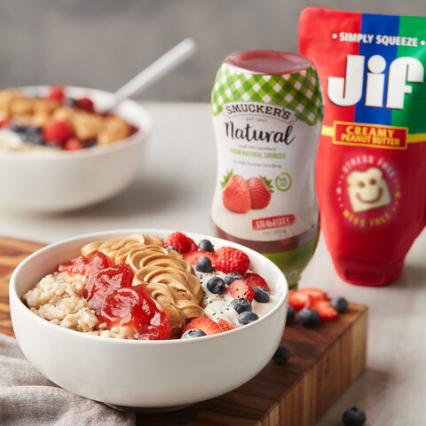 Creamy Peanut Butter Spread with Three Ingredients | Jif® Simply